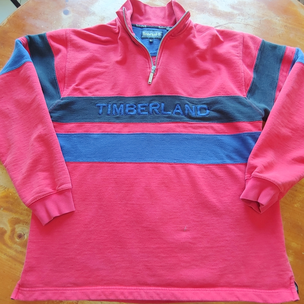 Vintage Timberland Rugby Polo Shirt